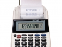 Llegaron las calculadoras con impresor VICTOR